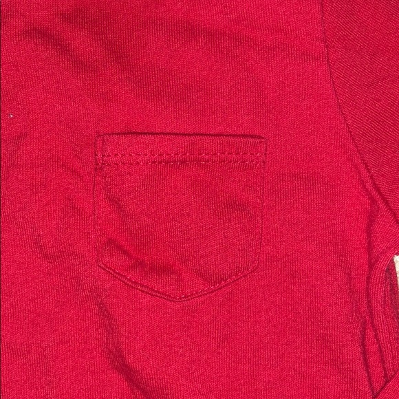 Red pocket long sleeve for BOYS - Picture 2 of 3